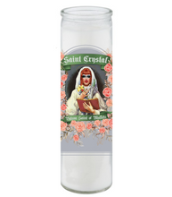 Load image into Gallery viewer, Crystal Prayer Candle