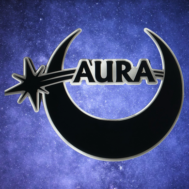 Aura Moon Pin