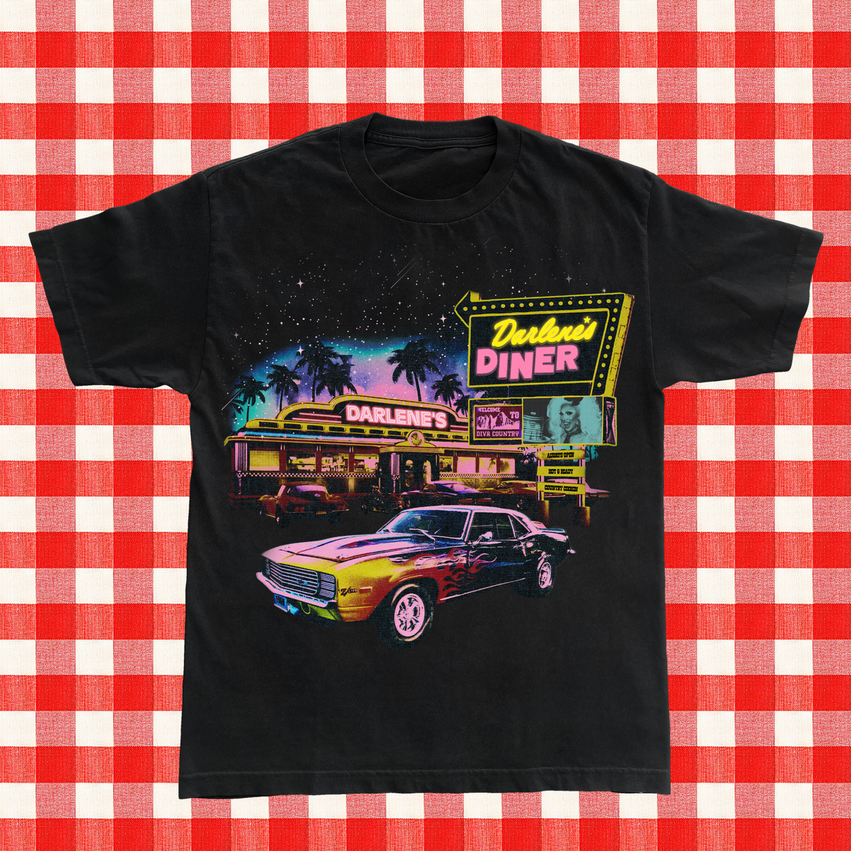 Darlene's Diner Double-Sided Tee – mybestjudy merch