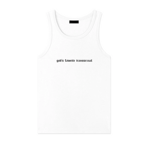 Transsexual Ribbed Unisex Tank