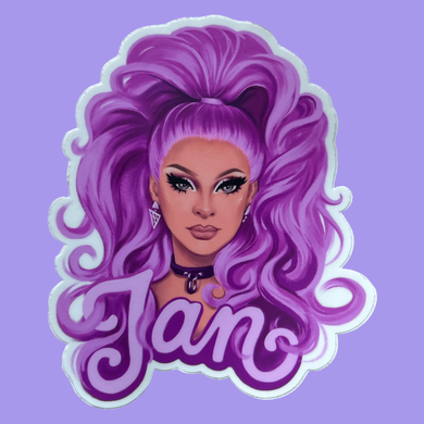 The Full Jantasy Sticker