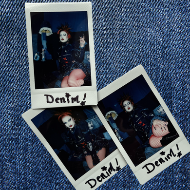 *NEW* Denim Signed Polaroid