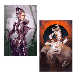 "Spell Slayers" Signed 11x17 Poster Print Set