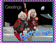 Load image into Gallery viewer, Darlene and Jane Travel Postcard Set