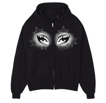 Load image into Gallery viewer, Dawn Eyes Premium Zip Hoodie