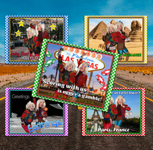 Load image into Gallery viewer, Darlene and Jane Travel Postcard Set