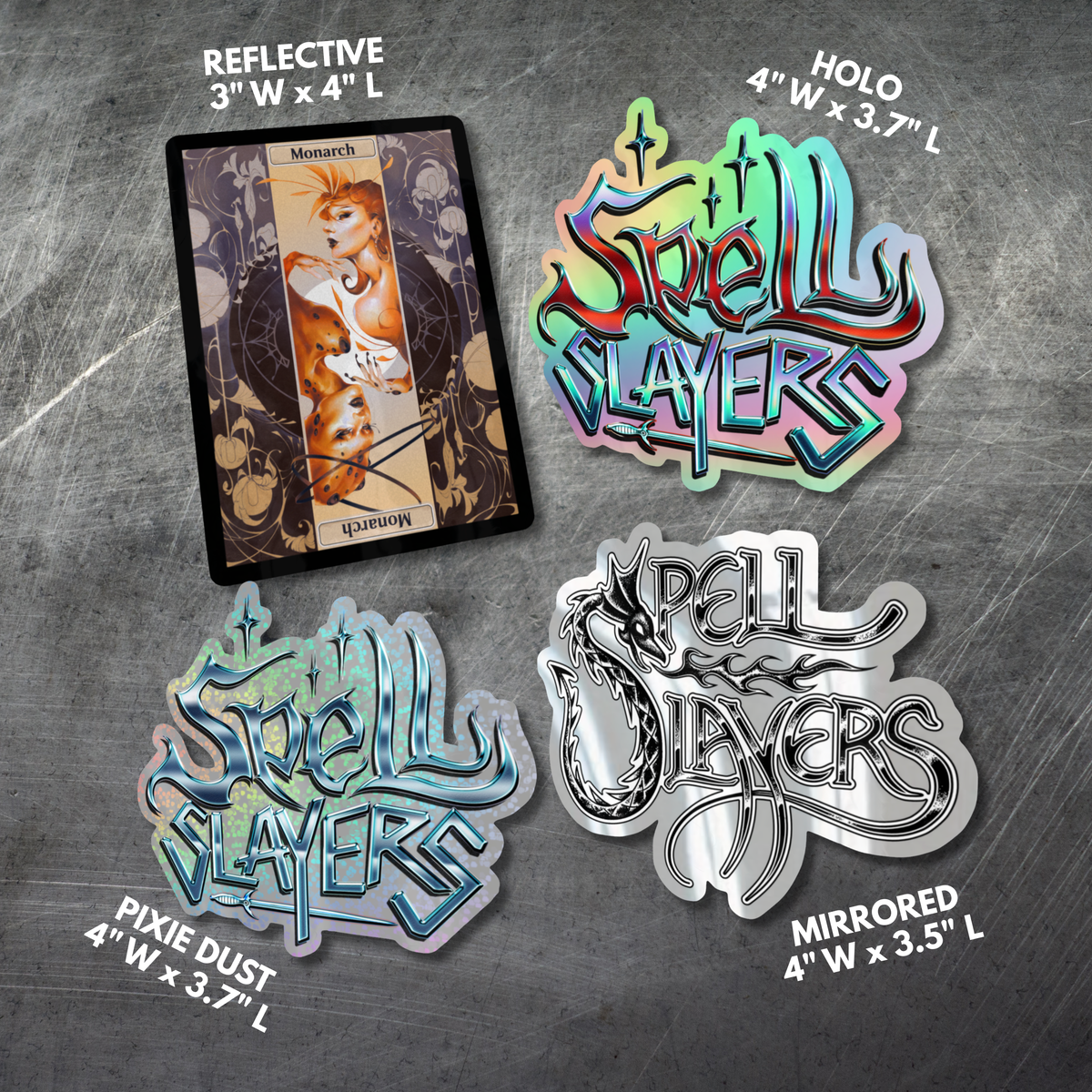 Spell Slayers Special Effect Sticker Pack – mybestjudy merch