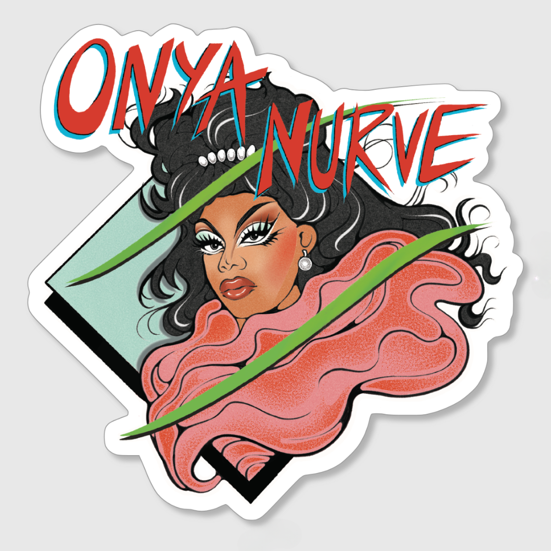 Retro Diva Sticker – mybestjudy merch