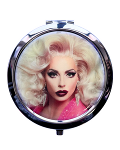 ALYSSA PINK MIRRORED COMPACT