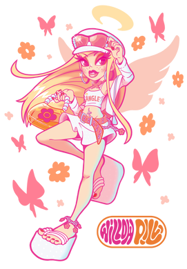 Willow Pill Angle Sticker