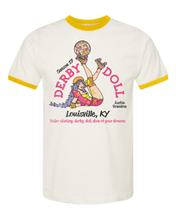 Load image into Gallery viewer, Derby Doll Ringer Tee *LIMITED SIZES LEFT*