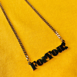 "For You!" Necklace