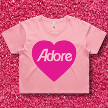 Load image into Gallery viewer, Adore Heart Cropped T