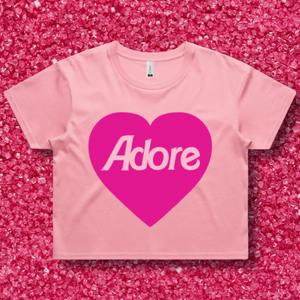 Adore Heart Cropped T