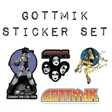 Gottmik Sticker Set