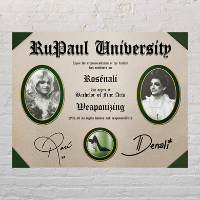 The Rosénali Weaponizing Diploma