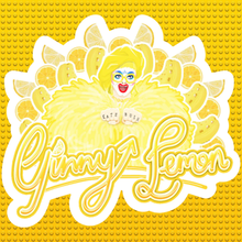 Load image into Gallery viewer, Ginny Lemon Jumbo Diecut Sticker