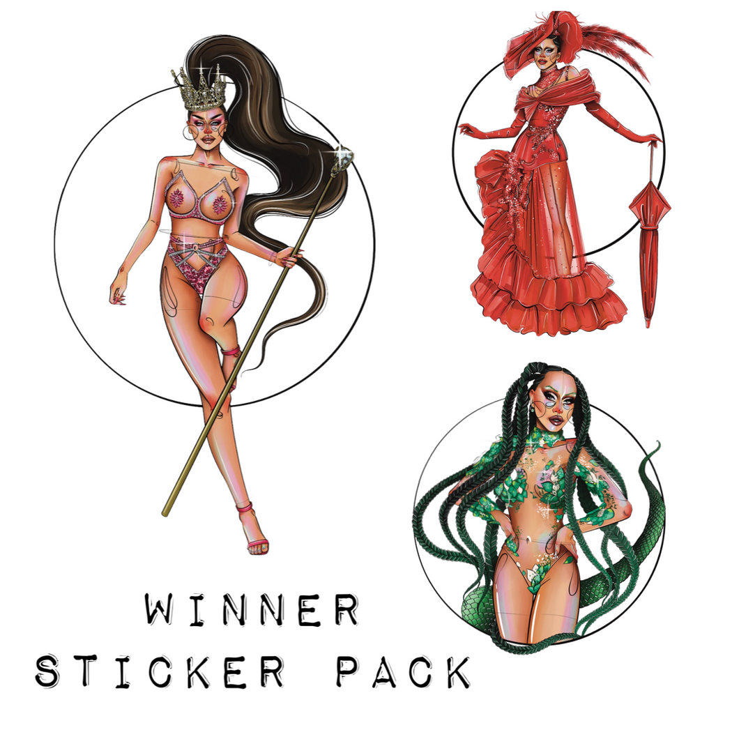 Winner Sticker Pack