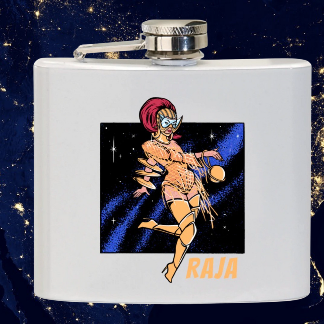 Raja Space Girl flask