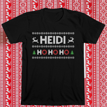 Load image into Gallery viewer, &quot;Heidi Ho Ho Ho&quot; Holiday T