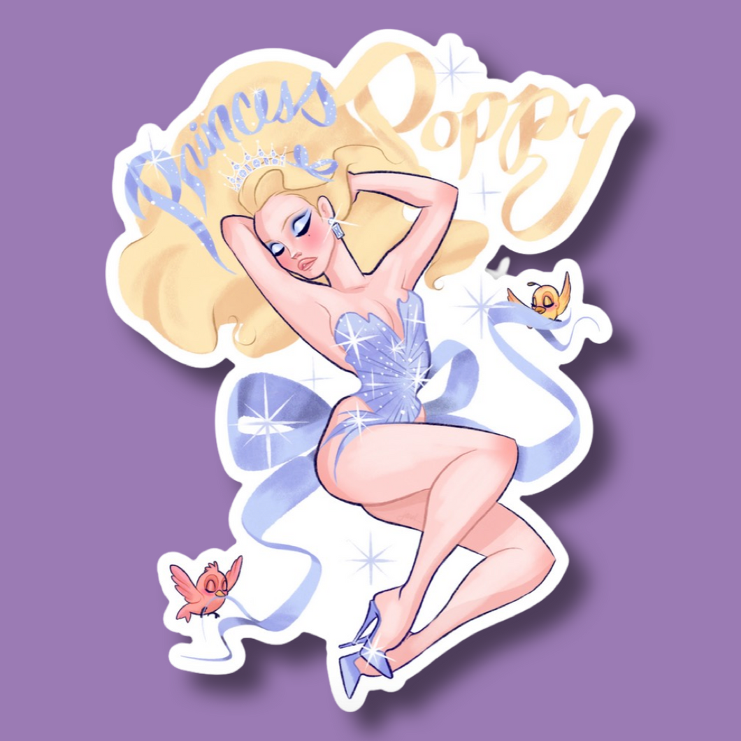Pretty Princess Sticker