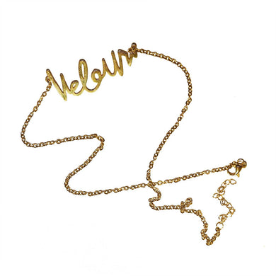Velour Necklace