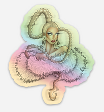 Load image into Gallery viewer, Braided Beauty Holographic Sticker