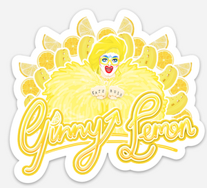 Ginny Lemon Jumbo Diecut Sticker