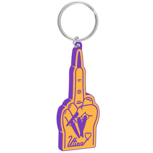 Middle Finger Keychain