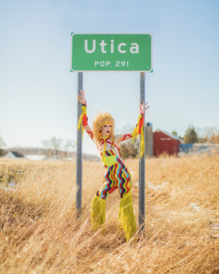 Utica Queen’s Hometown “Utica” Sign Fine Art Print