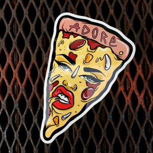 Adore Jumbo Pizza Sticker